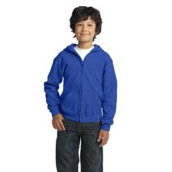 Gildan ®  Youth Heavy Blend   Full-Zip Hooded Sweatshirt. 18600B