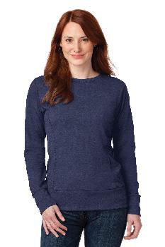 Anvil Ladies French Terry Crewneck Sweatshirt. 72000L