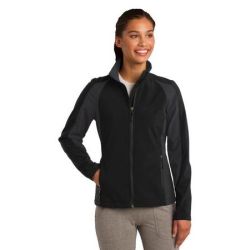 Sport-Tek ®  Ladies Colorblock Soft Shell Jacket. LST970